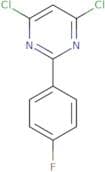 4,6-dichloro-2-(4-fluorophenyl)pyrimidine