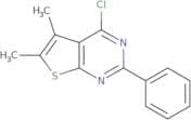 4-Chloro-5,6-dimethyl-2-phenylthieno[2,3-d]pyrimidine