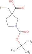 1-[(tert-Butoxy)carbonyl]-3-(fluoromethyl)pyrrolidine-3-carboxylic acid