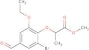 Methyl 2-(2-bromo-6-ethoxy-4-formylphenoxy)propanoate