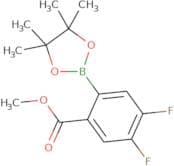 4,5-Difluoro-2-(methoxycarbonyl)phenylboronic acid pinacol ester