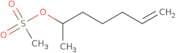 Hept-6-en-2-yl methanesulfonate