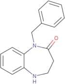1-Benzyl-2,3,4,5-tetrahydro-1H-1,5-benzodiazepin-2-one