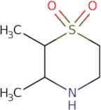 2,​3-​Dimethyl-​thiomorpholine 1,​1-​dioxide