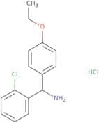 (2-Chlorophenyl)(4-ethoxyphenyl)methanamine hydrochloride