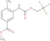 Methyl 4-methyl-3-{[(2,2,2-trifluoroethoxy)carbonyl]amino}benzoate