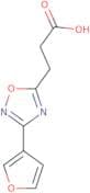 3-[3-(Furan-3-yl)-1,2,4-oxadiazol-5-yl]propanoic acid