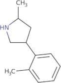 2-Methyl-4-(2-methylphenyl)pyrrolidine