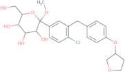 (3R,4S,5S,6R)-2-(4-Chloro-3-(4-(((S)-tetrahydrofuran-3-yl)oxy)benzyl)phenyl)-6-(hydroxymethyl)-2-m…