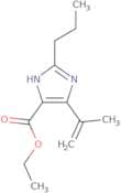 Ethyl 4-isopropenyl-2-propylimidazole-5-carboxylate