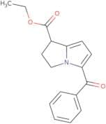 Ethyl-(5-benzoyl-2,3-dihydro-1H-pyrrolizine-1-carboxylate, racemic