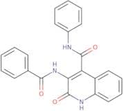 (2-oxo-3-(phenylcarbonylamino)(4-hydroquinolyl))-N-benzamide