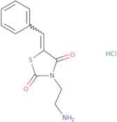 3-(2-Aminoethyl)-5-(phenylmethylidene)-1,3-thiazolidine-2,4-dione hydrochloride