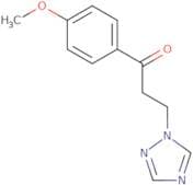 1-(4-Methoxyphenyl)-3-(1H-1,2,4-triazol-1-yl)propan-1-one