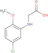 2-[(5-Chloro-2-methoxyphenyl)amino]acetic acid