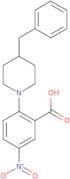 2-(4-Benzylpiperidin-1-yl)-5-nitrobenzoic acid