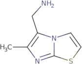 [(6-Methylimidazo[2,1-b][1,3]thiazol-5-yl)methyl]amine