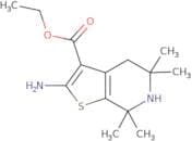2-Amino-5,5,7,7-tetramethyl-4,5,6,7-tetrahydro-thieno[2,3-c]pyridine-3-carboxylic acid ethyl ester