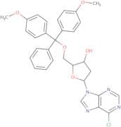 6-Chloro-9-(5-o-dimethoxytrityl-β-D-2-deoxyribofuranosyl)purine