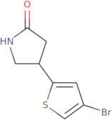 4-(4-Bromothiophen-2-yl)pyrrolidin-2-one