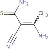 3-Amino-2-cyanobut-2-enethioamide