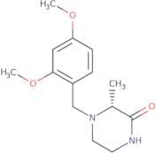 (R)-4-(2,4-Dimethoxybenzyl)-3-methylpiperazin-2-one