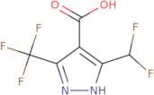 5-(Difluoromethyl)-3-(trifluoromethyl)-1H-pyrazole-4-carboxylic acid