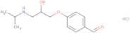 4-[(2RS)-2-Hydroxy-3-[(1-methylethyl)amino]propoxy]-benzaldehyde hydrochloride