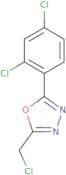 2-(Chloromethyl)-5-(2,4-dichlorophenyl)-1,3,4-oxadiazole