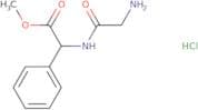 Methyl (2S)-2-(2-aminoacetamido)-2-phenylacetate hydrochloride