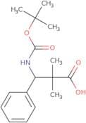 3-{[(tert-Butoxy)carbonyl]amino}-2,2-dimethyl-3-phenylpropanoic acid