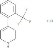 4-[2-(Trifluoromethyl)phenyl]-1,2,3,6-tetrahydropyridine hydrochloride