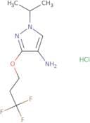 1-(Propan-2-yl)-3-(3,3,3-trifluoropropoxy)-1H-pyrazol-4-amine hydrochloride