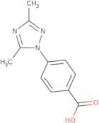 4-(3,5-Dimethyl-1H-1,2,4-triazol-1-yl)benzoic acid