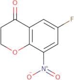 6-Fluoro-8-nitro-3,4-dihydro-2H-1-benzopyran-4-one