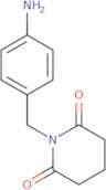 1-[(4-Aminophenyl)methyl]piperidine-2,6-dione
