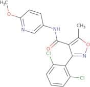 (3-(2,6-dichlorophenyl)-5-methylisoxazol-4-yl)-N-(6-methoxy(3-pyridyl))formamide