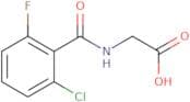2-[(2-Chloro-6-fluorophenyl)formamido]acetic acid