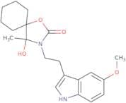 4-Hydroxy-3-[2-(5-methoxy-1H-indol-3-yl)-ethyl]-4-methyl-1-oxa-3-aza-spiro[4.5]decan-2-one