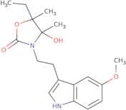 5-Ethyl-4-hydroxy-3-[2-(5-methoxy-1H-indol-3-yl)-ethyl]-4,5-dimethyl-oxazolidin-2-one