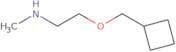 [2-(Cyclobutylmethoxy)ethyl](methyl)amine