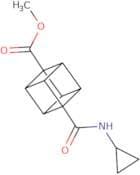 Methyl (1S,2R,3R,8S)-4-(cyclopropylcarbamoyl)cubane-1-carboxylate