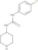 3-(4-Fluorophenyl)-1-(piperidin-4-yl)urea