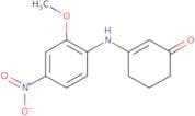 3-((2-methoxy-4-nitrophenyl)amino)cyclohex-2-en-1-one
