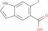 1H-Indole-5-carboxylic acid, 6-fluoro