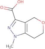 1-Methyl-1H,4H,6H,7H-pyrano[4,3-c]pyrazole-3-carboxylic acid