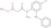 Methyl 3-[[4-Chloro-2-(phenylamino)phenyl]methylamino]-3-oxopropanoate