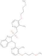 1-[[4-(3-Methoxypropoxy)-3-methyl-2-pyridinyl]methyl]-2-[[[4-(3-methoxypropoxy)-3-methyl-2-pyridin…