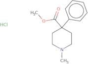 Methyl 1-methyl-4-phenylpiperidine-4-carboxylate) hydrochloride