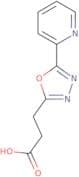 3-[5-(Pyridin-2-yl)-1,3,4-oxadiazol-2-yl]propanoic acid